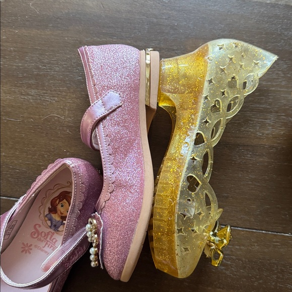 Sz EU29 (approx 13/1) Disney Princess Sofia the first glitter pearl crown shoes - Picture 11 of 11
